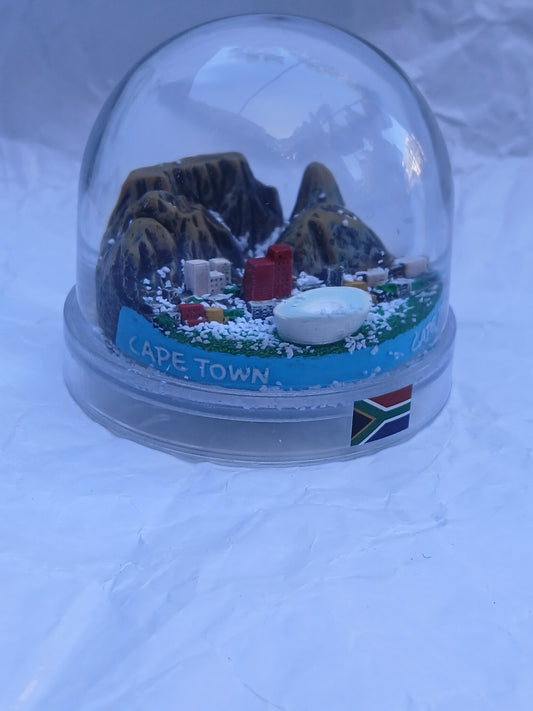 Cape Town Miniature Snow Globe