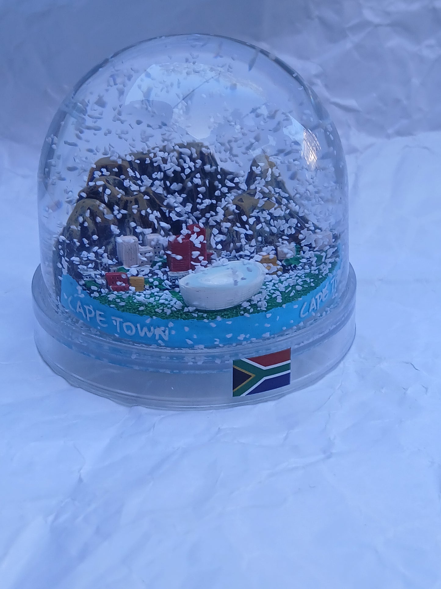 Cape Town Miniature Snow Globe