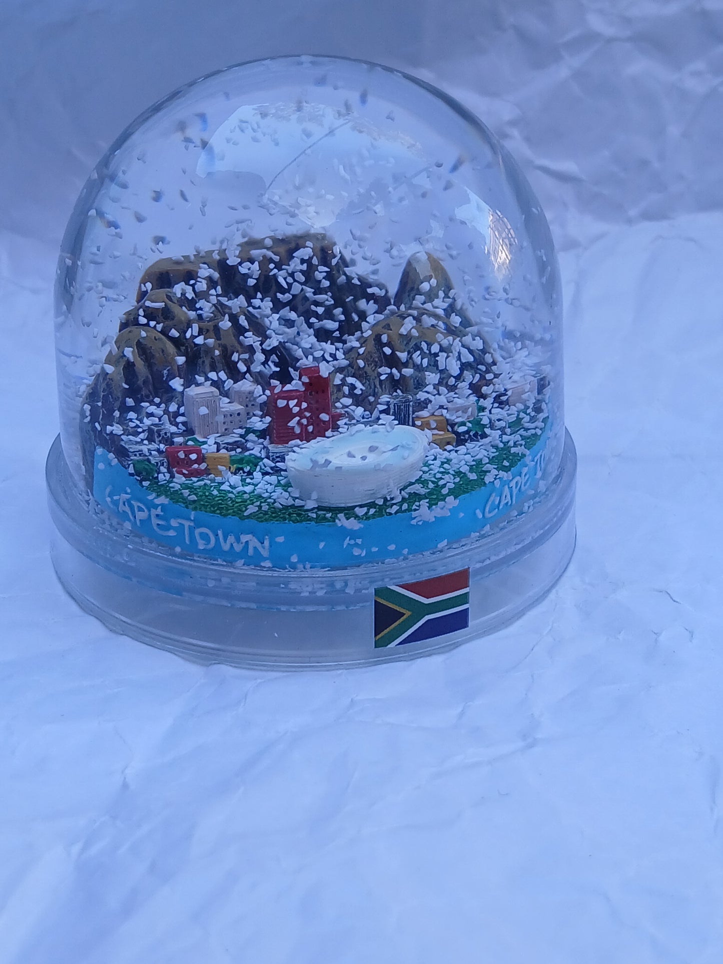 Cape Town Miniature Snow Globe