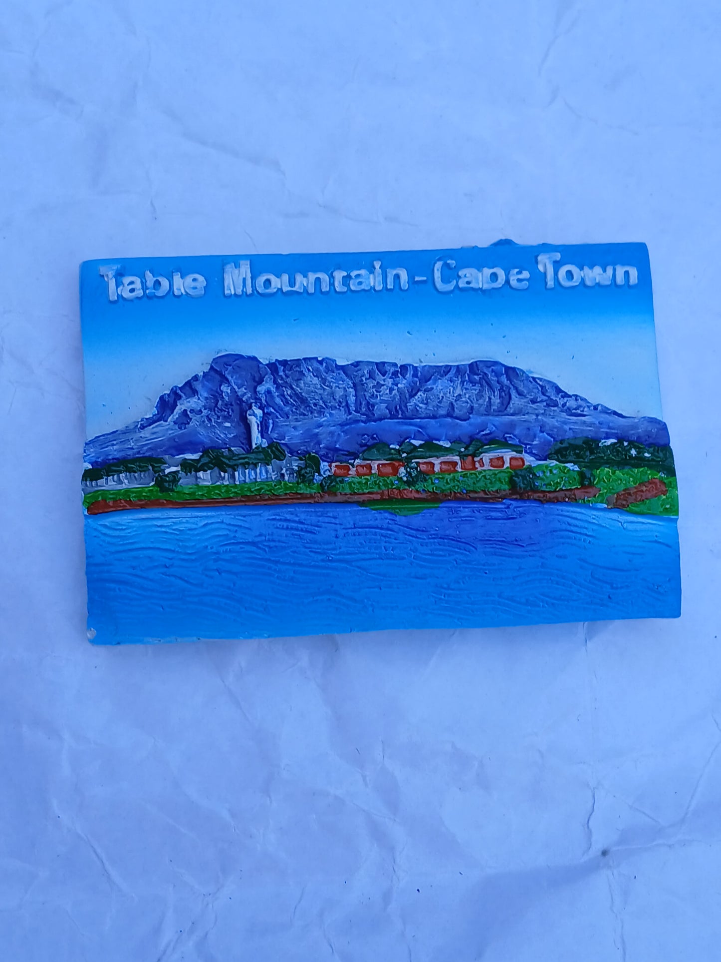 Table mountain fridge magnet