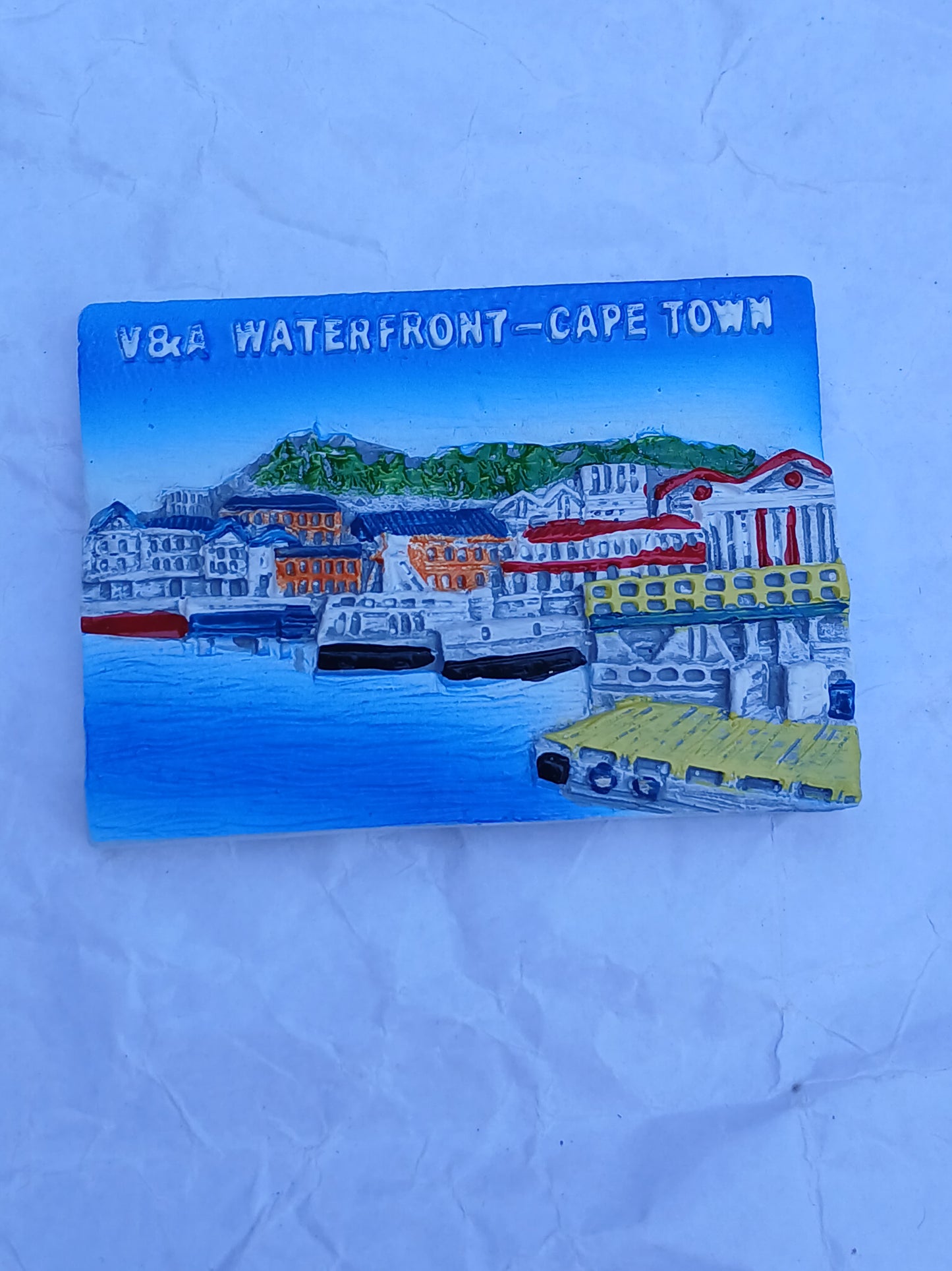 Waterfront fridge magnet