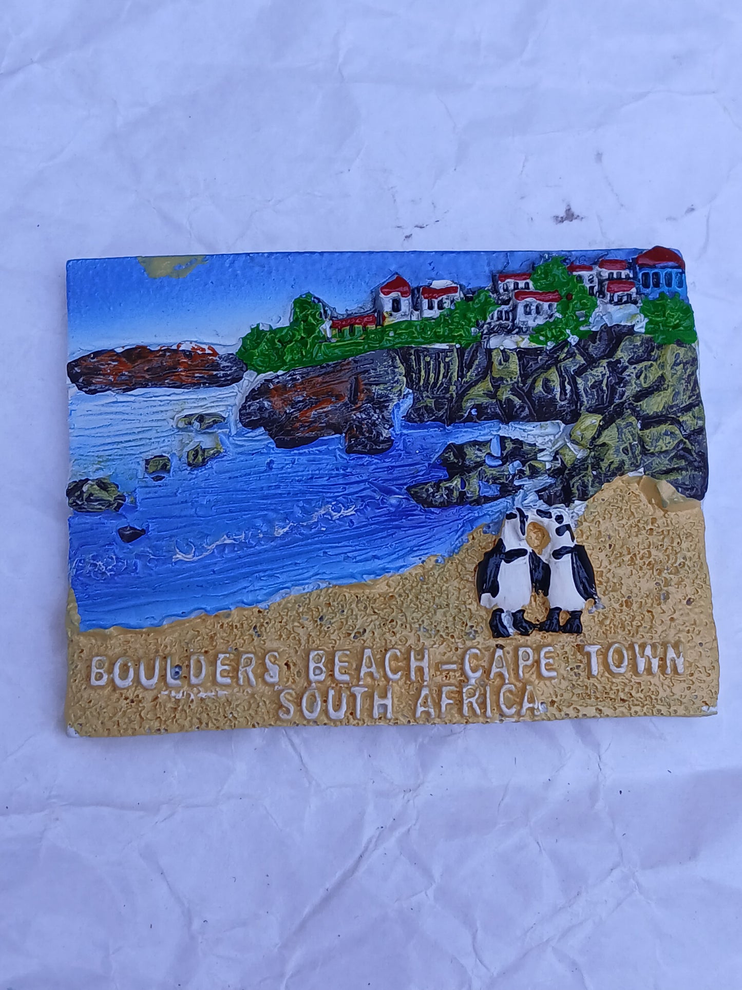 Boulders beach fridge magnet