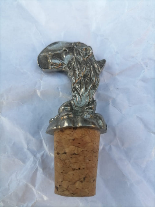 Lion Wine Bottle Stopper