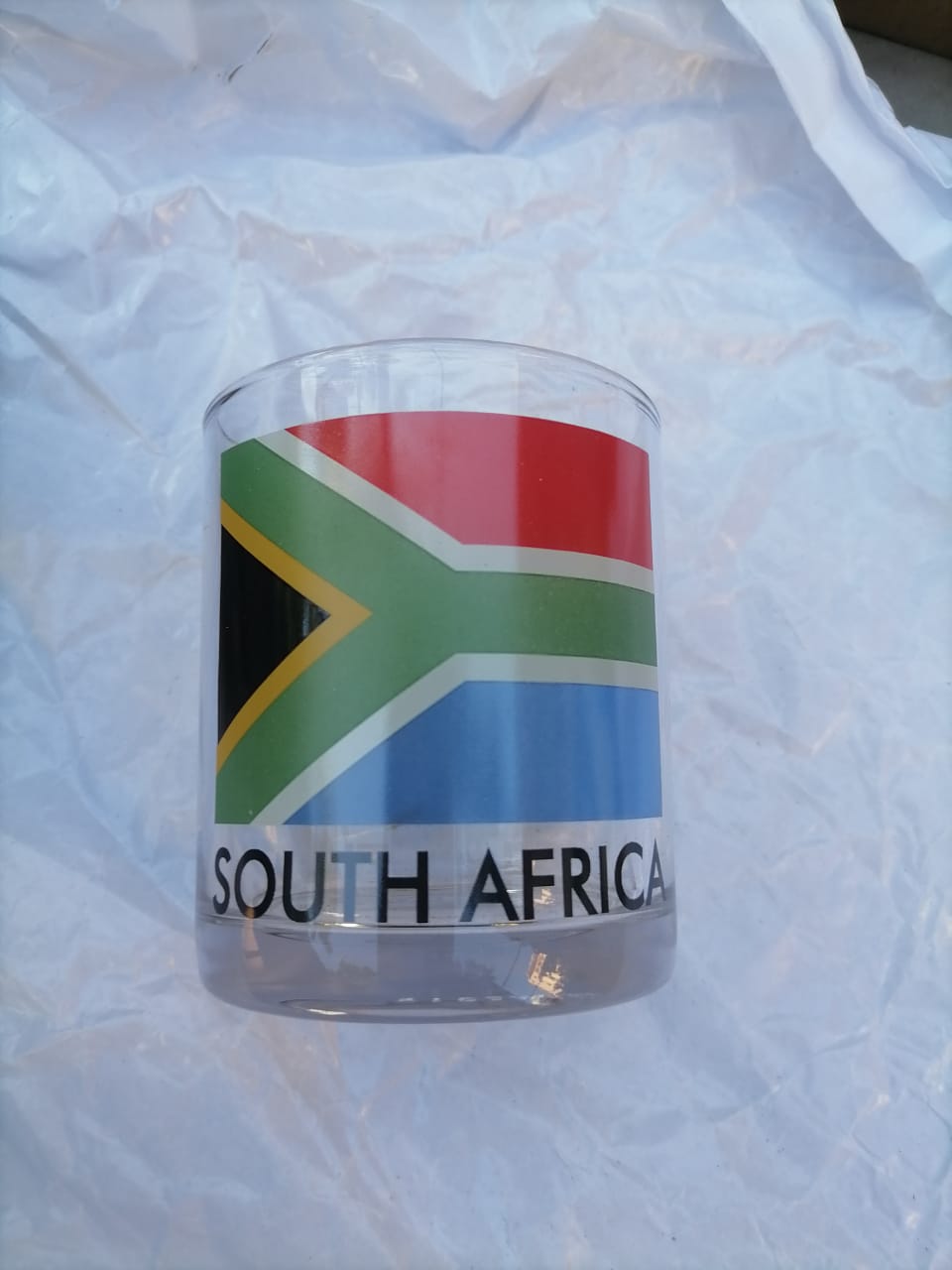 Whiskey Cap with South African Flag