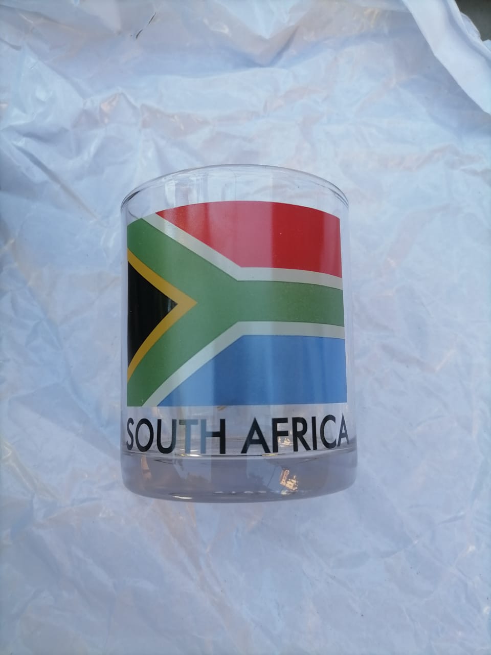 Whiskey Cap with South African Flag