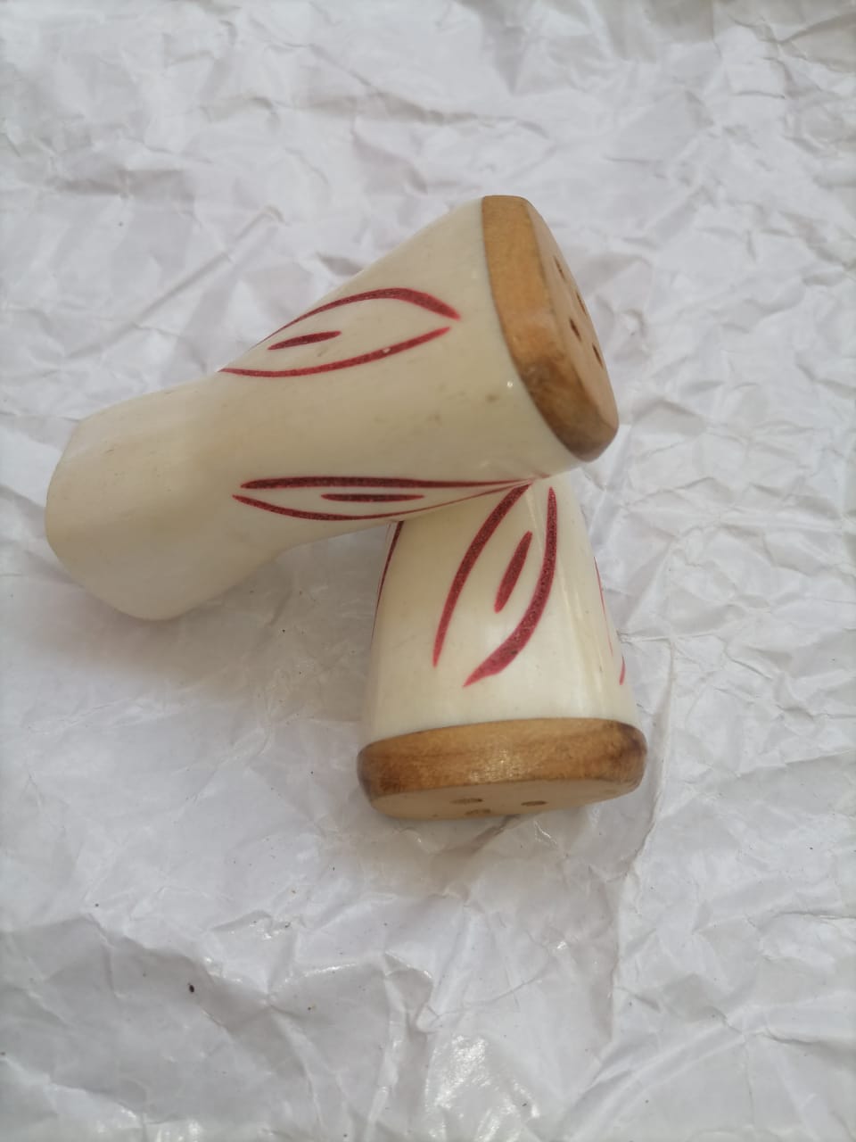 Handcrafted African Salt & Pepper Shakers