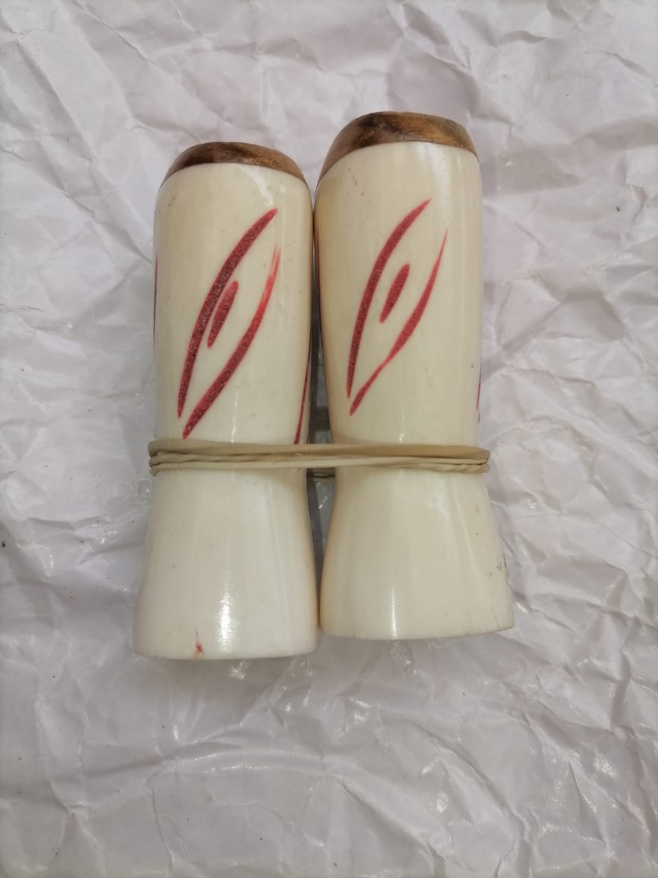 Handcrafted African Salt & Pepper Shakers