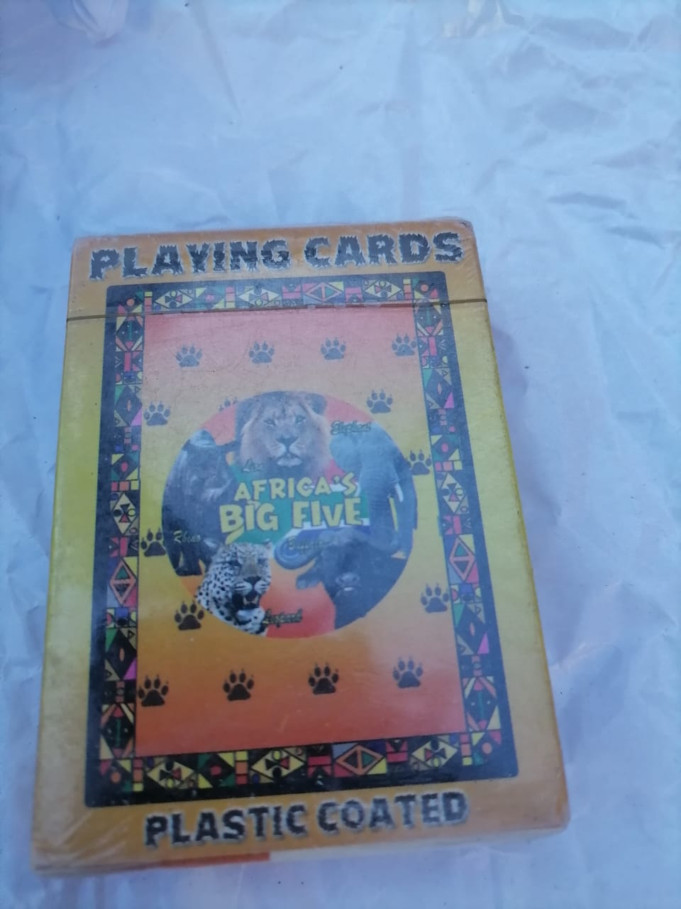 Big Five African Playing Cards