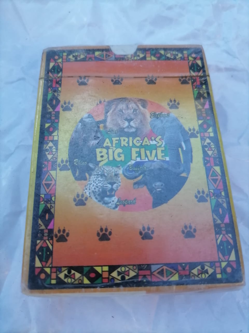 Big Five African Playing Cards