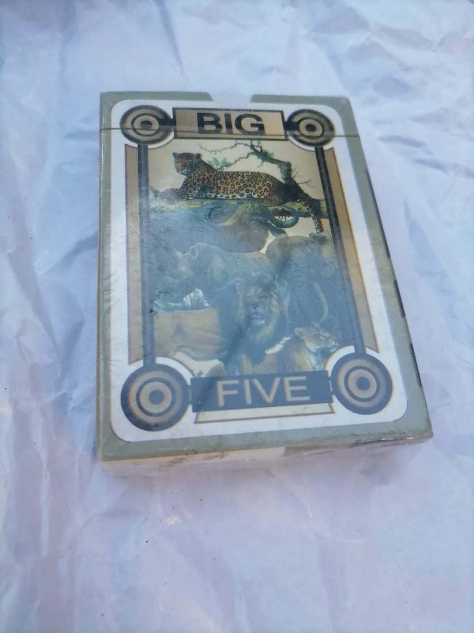 Big Five African Playing Cards