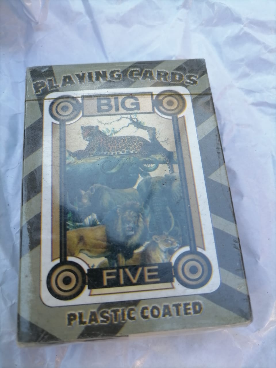 Big Five African Playing Cards