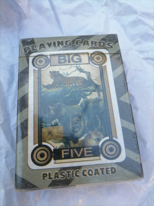 Big Five African Playing Cards