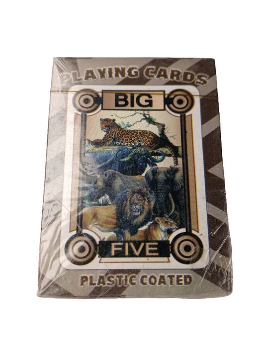 Big five playing cards