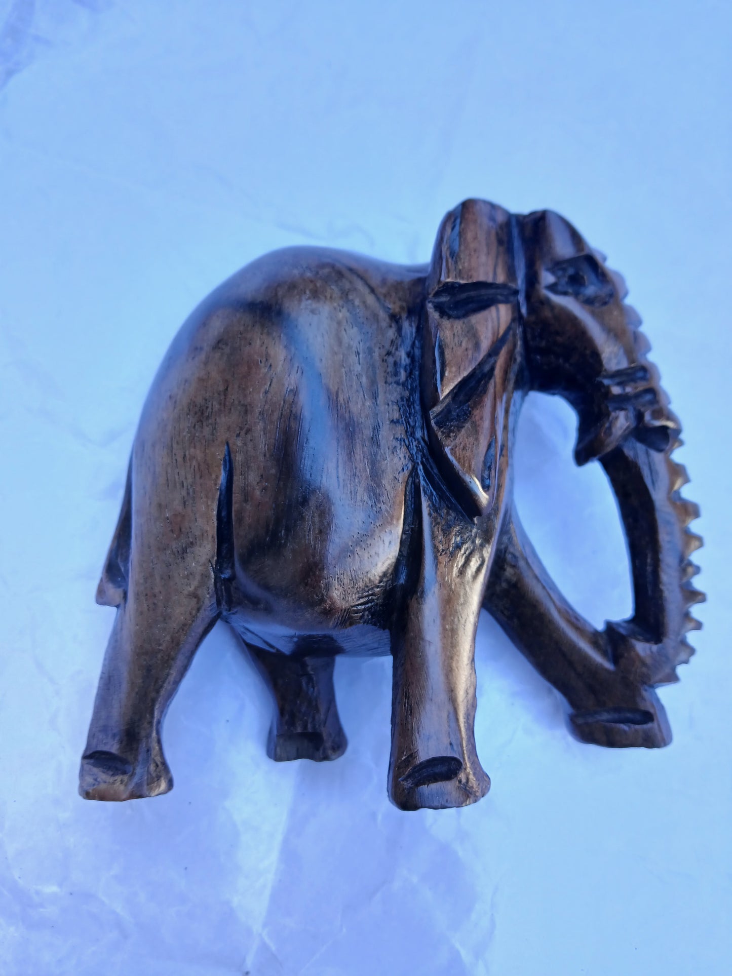 Ebony wood elephant