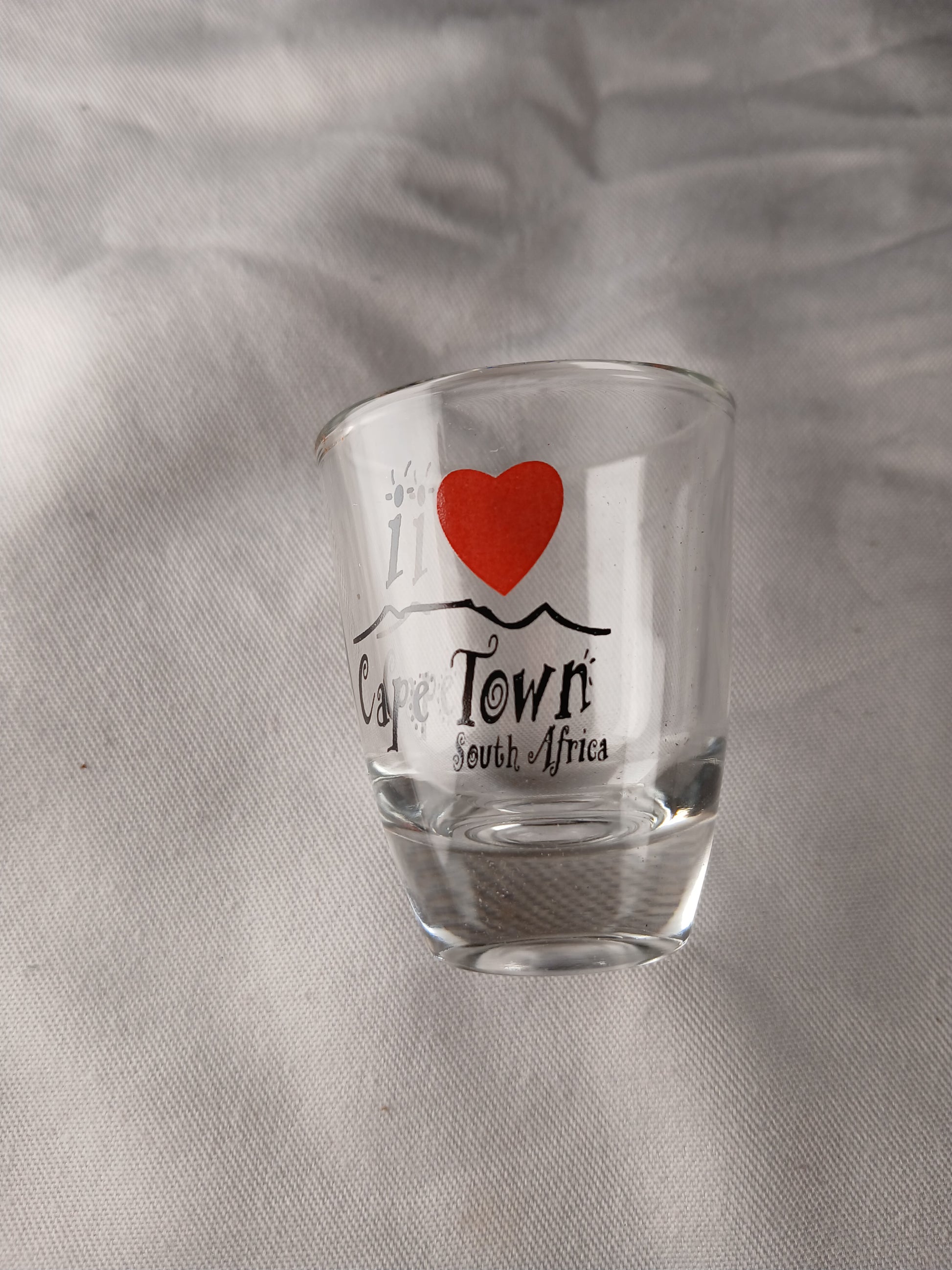 I Love Cape Town Shot Glass