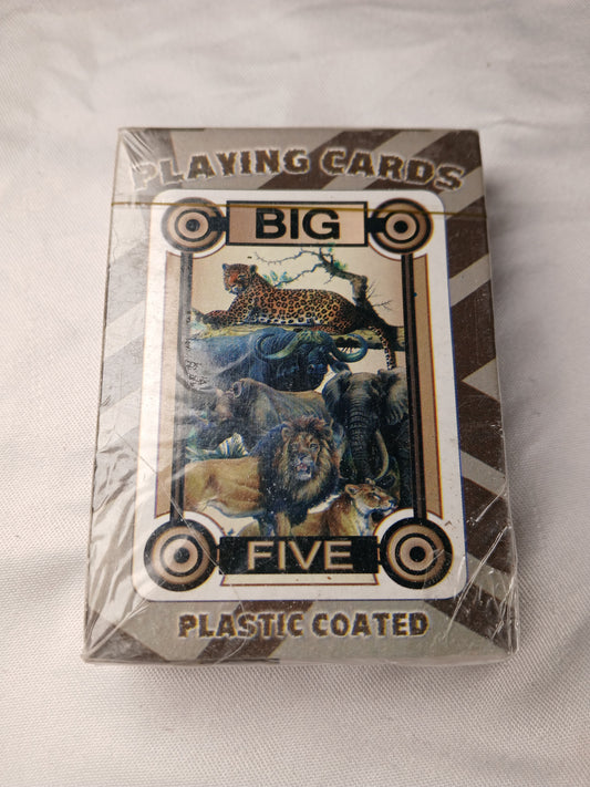 Big five playing cards
