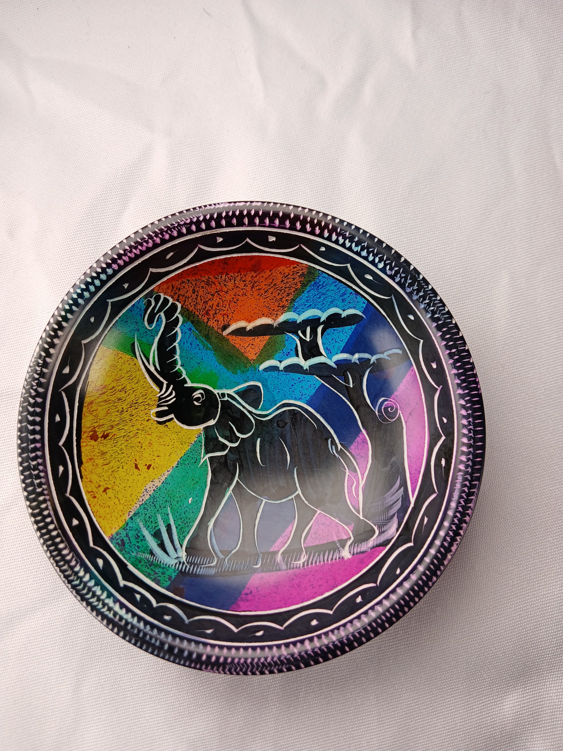 Soap stone plate