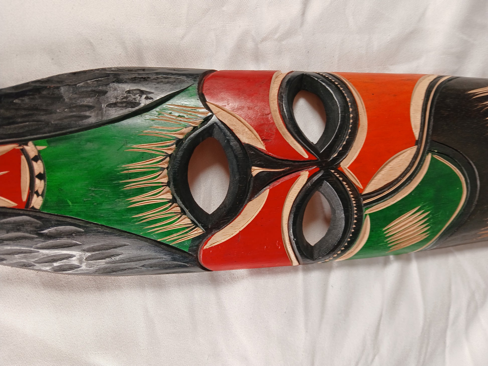 Hand-Carved Zulu Wall Mask – African Tribal Art