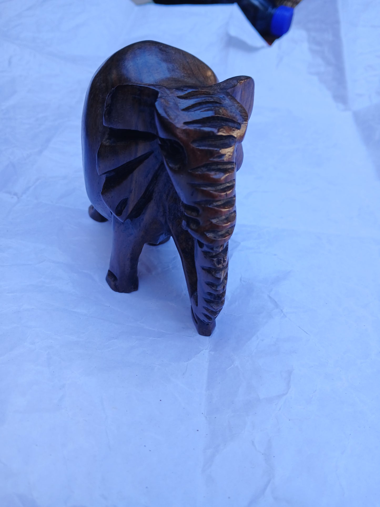 Ebony wood elephant