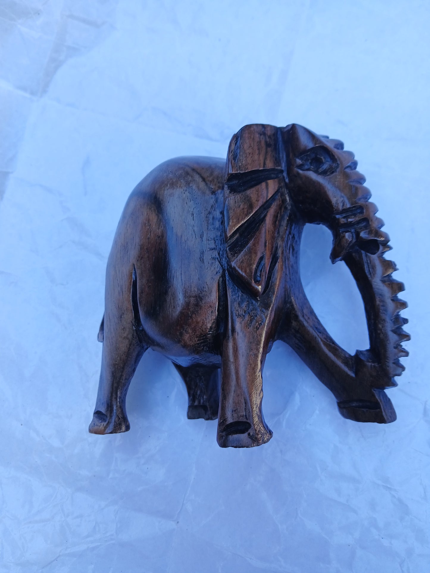 Ebony wood elephant