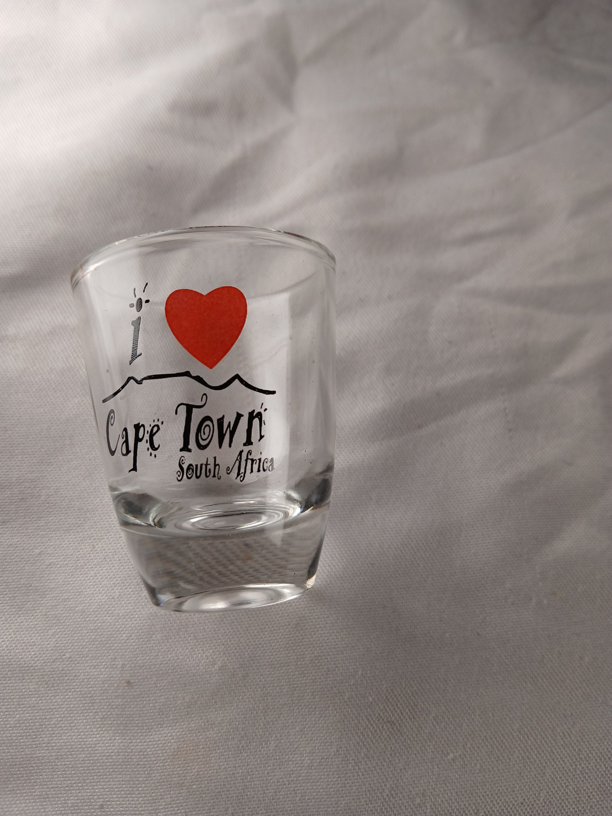 I Love Cape Town Shot Glass